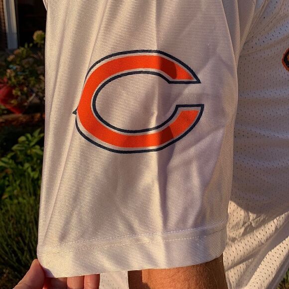 Chicago‎ Bears White NFL 2001 NFC Football Anthony Thomas 35 Jersey Men's XL - Picture 3 of 5